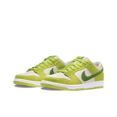 Nike SB Dunk Low Green Apple Beige Men and Women Low-top Retro Casual Sneakers DM0807-300