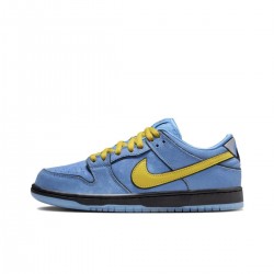 Nike SB Dunk Low Powerpuff Girls Blue Bubble Men and Women Casual Sneakers FZ8320-400