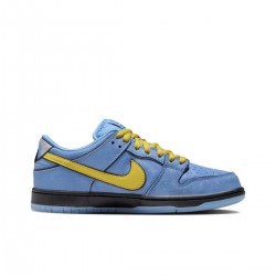 Nike SB Dunk Low Powerpuff Girls Blue Bubble Men and Women Casual Sneakers FZ8320-400