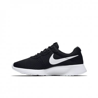 Nike Tanjun Men And Women Black And White Mesh Breathable Classic Casual Sports Running Shoes 812654-011