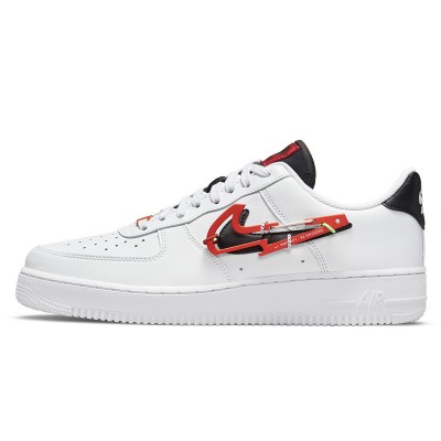 Nike Air Force 1 Men's AF1 Mountaineering Buckle Black White Red Shoes DH7579-100