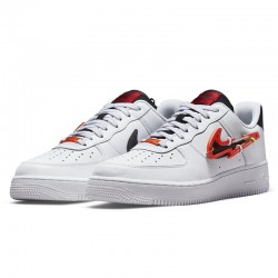 Nike Air Force 1 Men's AF1 Mountaineering Buckle Black White Red Shoes DH7579-100