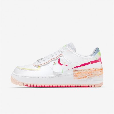 Nike Air Force 1 Macaron White Cloud Rainbow Color Change Women AF1 Low-top Shoes DV1364-111