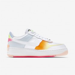 Nike Air Force 1 Macaron White Cloud Rainbow Color Change Women AF1 Low-top Shoes DV1364-111