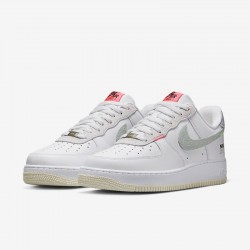 Nike Air Force 1 Men's AF1 White Gray Low Top Shoes FB1853-111