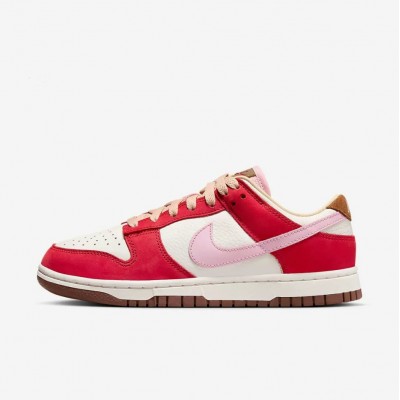 Nike Dunk Low Men's and Women's Retro Casual Sports Shoes Beige Pink FB7910-600