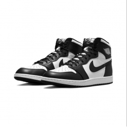 Air Jordan 1 Black and White Panda Men's High Top Retro Sports and Casual Basketball Shoes BQ4422-001