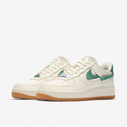 Nike Air Force No. 1 women's shoes air force 1 blue and green mandarin duck broken hook deconstruction af1 board shoes BV0740-100