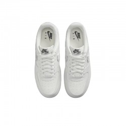 Nike Air Force 1 AF1 gray and white cashew flower women's board shoes DJ9942-100