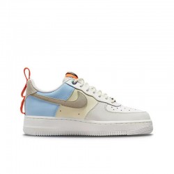 Nike Air Force 1 Low Air Force One AF1 Women's Shoes Gray Blue Casual Shoes DX6042-111