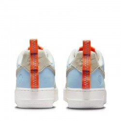 Nike Air Force 1 Low Air Force One AF1 Women's Shoes Gray Blue Casual Shoes DX6042-111