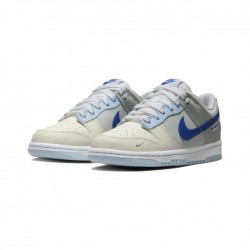 Nike Dunk Low Women's Shoes Sea Salt Blue Trend Retro Low Top Winter Casual Shoes FB1843-141